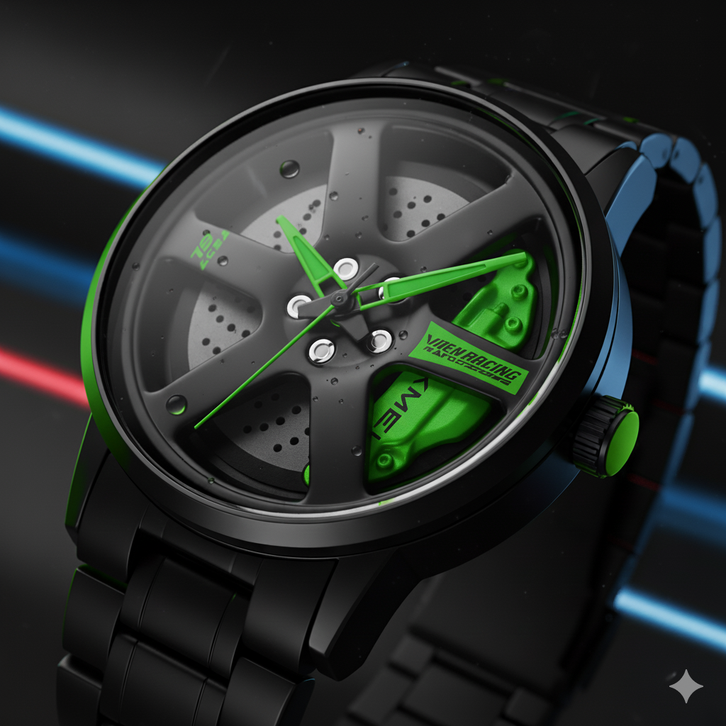 GTR Nismo Wheel-Inspired Watch for Men – Bold Design, Durable Build & Water Resistant