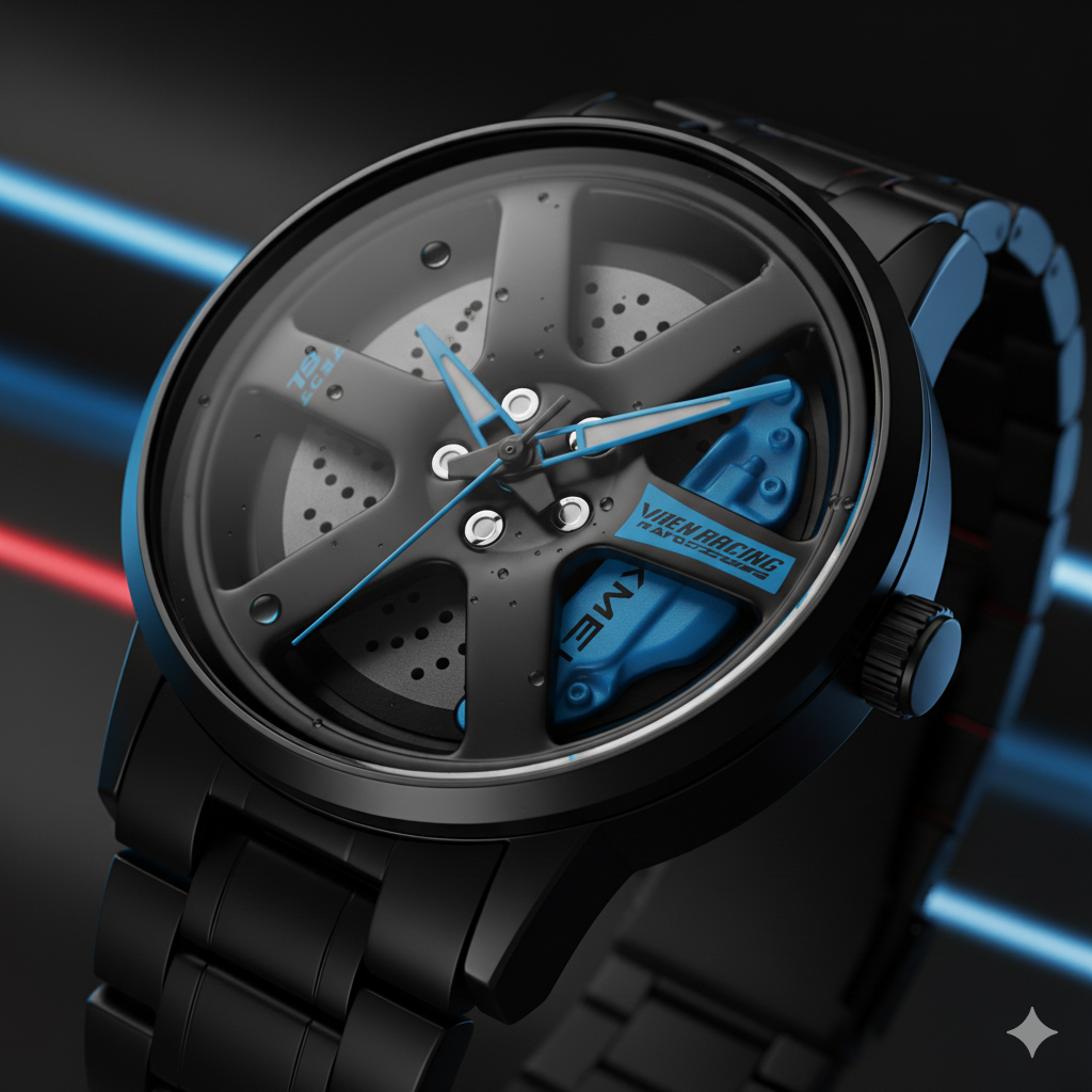 GTR Nismo Wheel-Inspired Watch for Men – Bold Design, Durable Build & Water Resistant