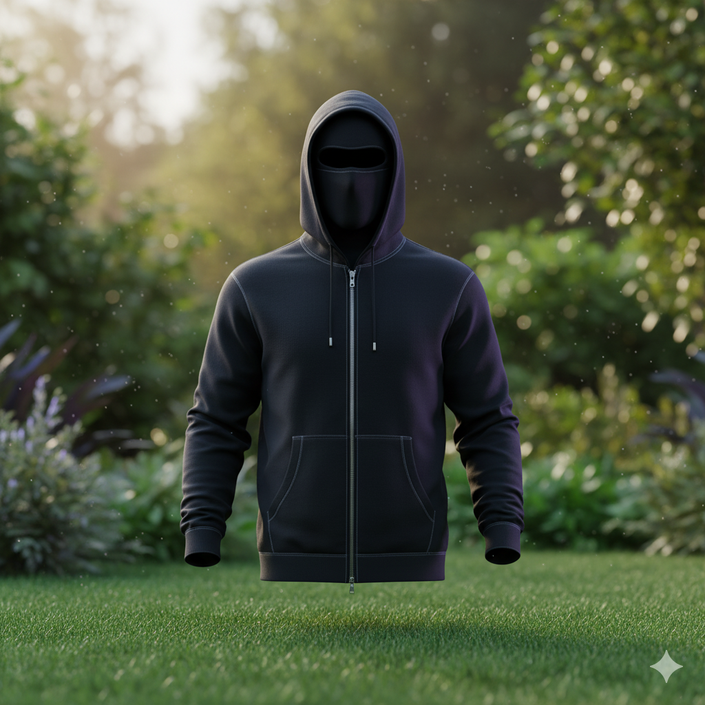 Ninja Style Heavyweight Fleece Hoodie with Built-In Balaclava β 402 GSM Ultimate Winter Streetwear