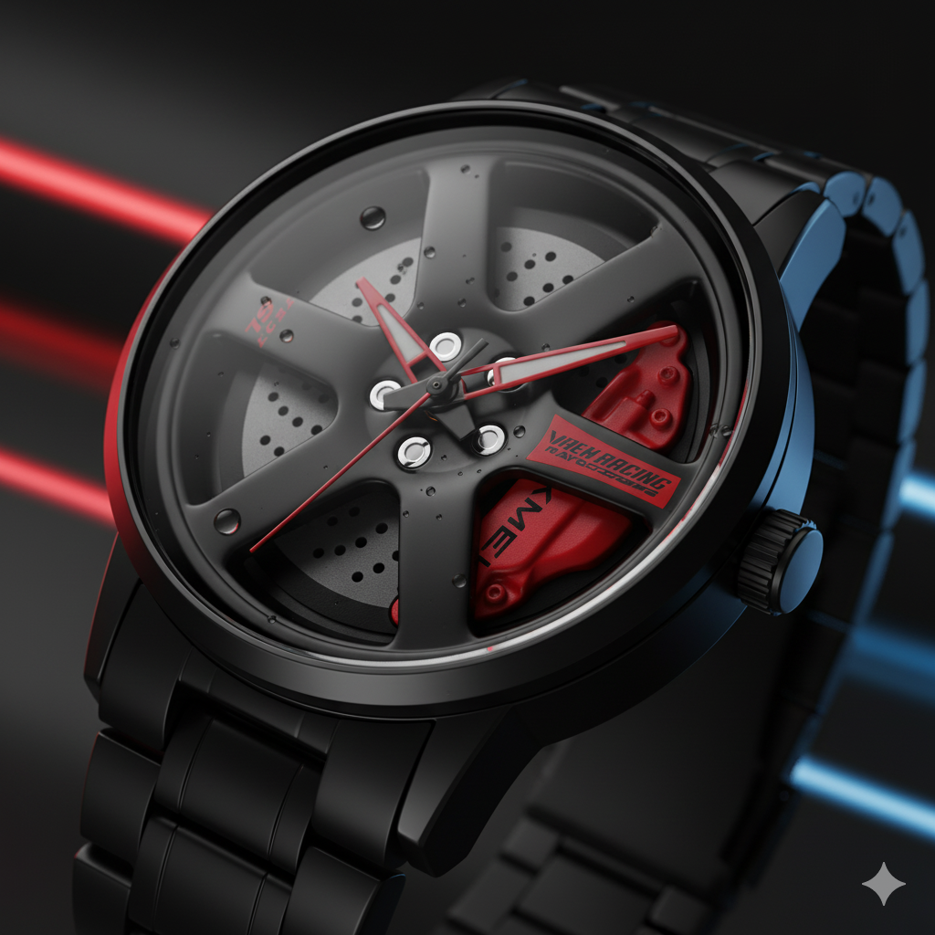GTR Nismo Wheel-Inspired Watch for Men – Bold Design, Durable Build & Water Resistant